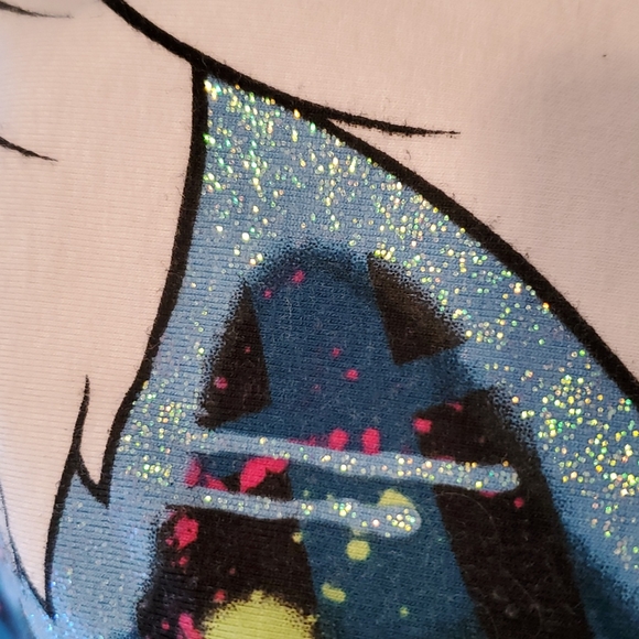 DISNEY ~ VINTAGE MARIE from the ARISTOCATS Sports Tank Sz L ~ Black - Picture 4 of 10